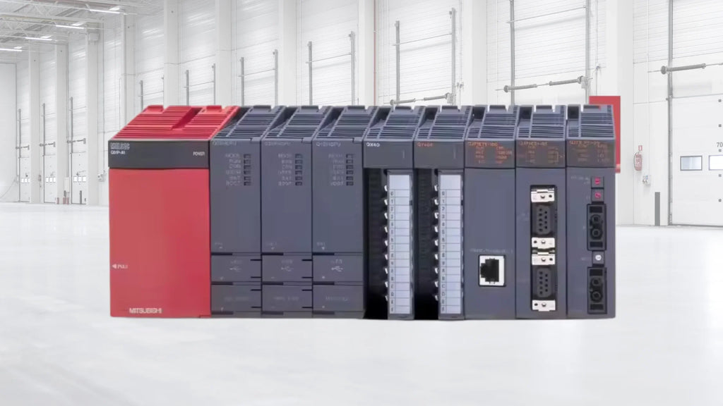 PLC Mitsubishi MELSEC: automatización confiable de las series Q61P y FX3U-16M