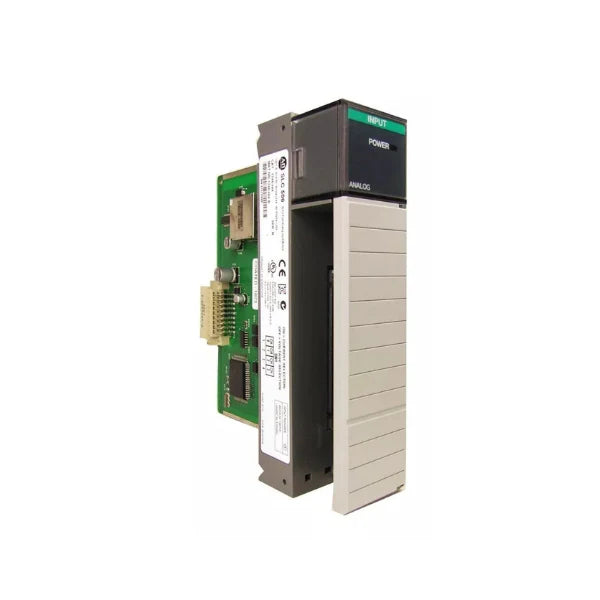 Allen-Bradley 1746-NI4 analog input module, 4-channel, isolated, voltage/current input for SLC 500 systems.