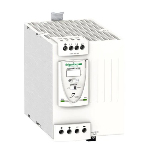 Schneider Electric ABL8WPS24200 power supply, 24 VDC, 20 A, 480 W, Phaseo ABL8, DIN rail mount