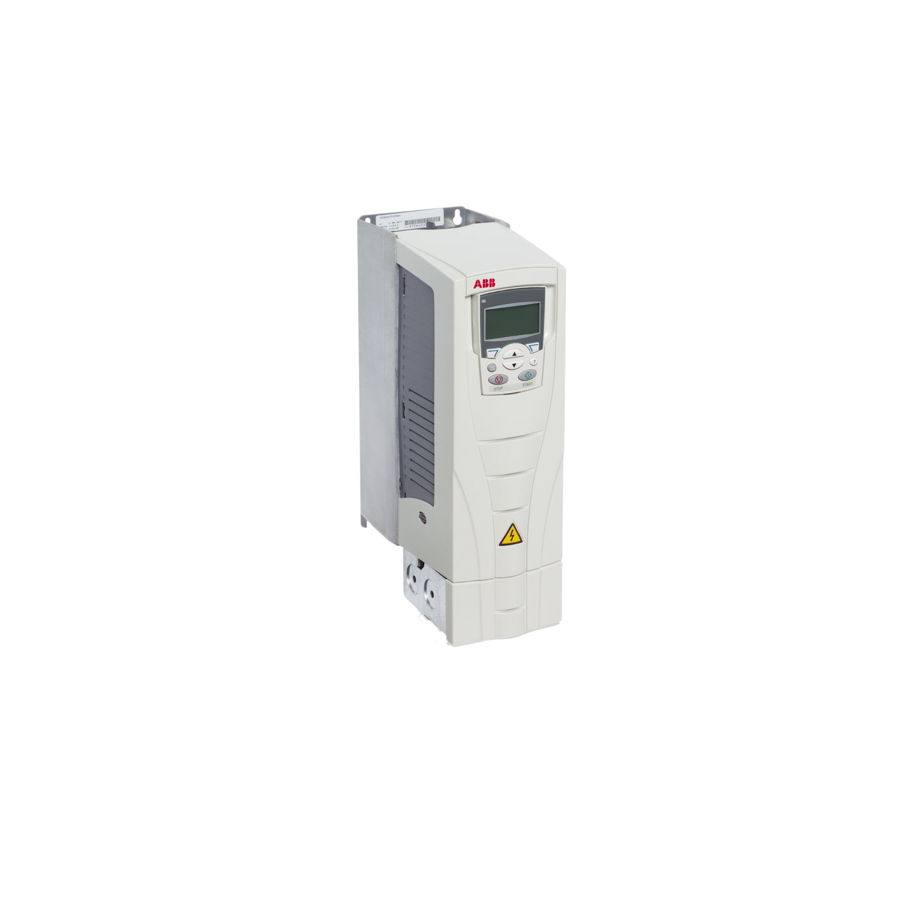 ABB ACS550-01-08A8-4 AC drive, 4 kW, 400 V, IP21, with vector control and EMC filter.