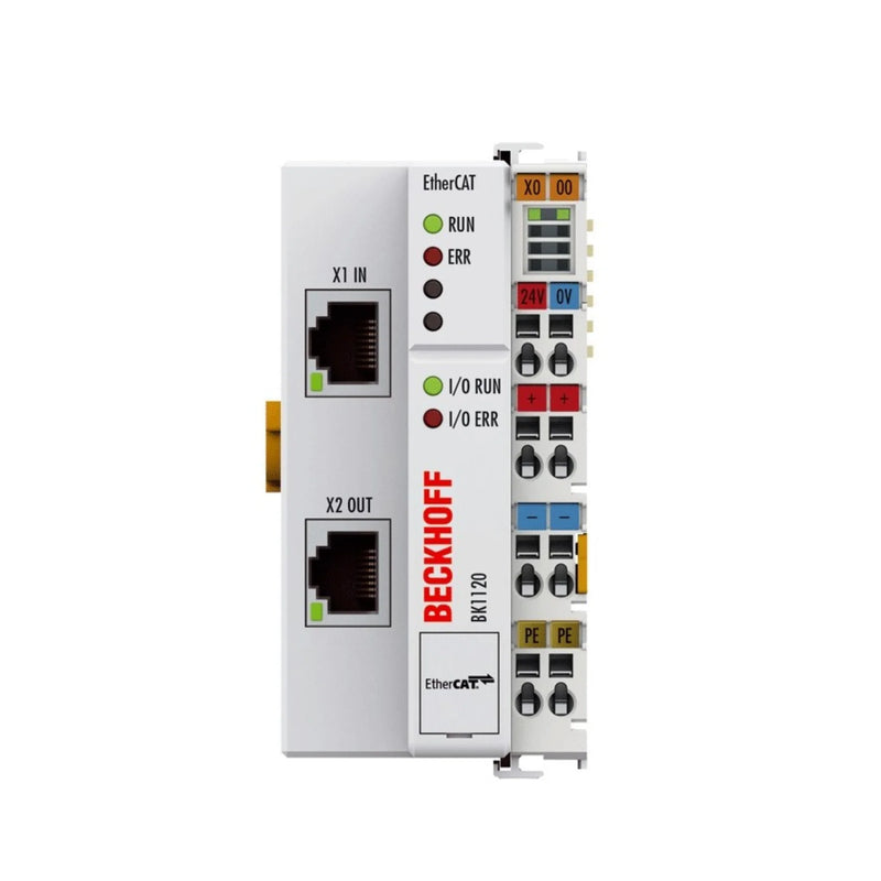 Beckhoff BK1120 EtherCAT bus coupler 24 V DC 2 RJ45 ports
