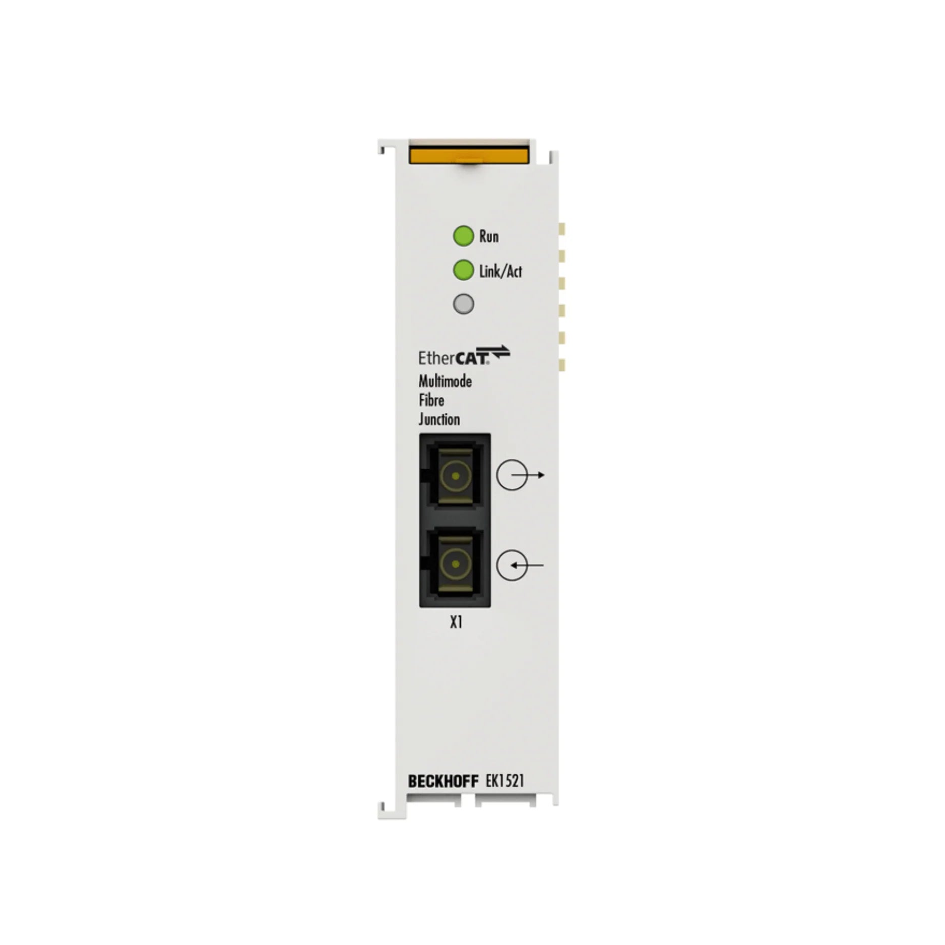 Beckhoff EK1521 1-port EtherCAT fiber-optic junction