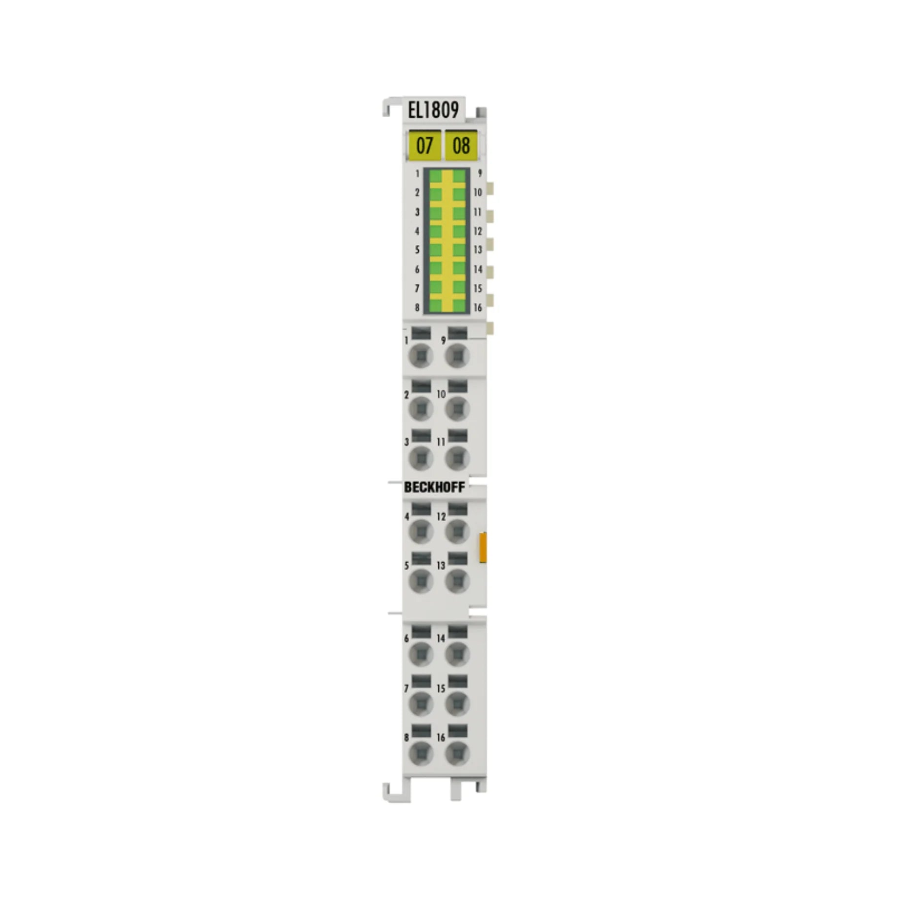 Beckhoff EL1809 16-channel digital input terminal 24 V DC