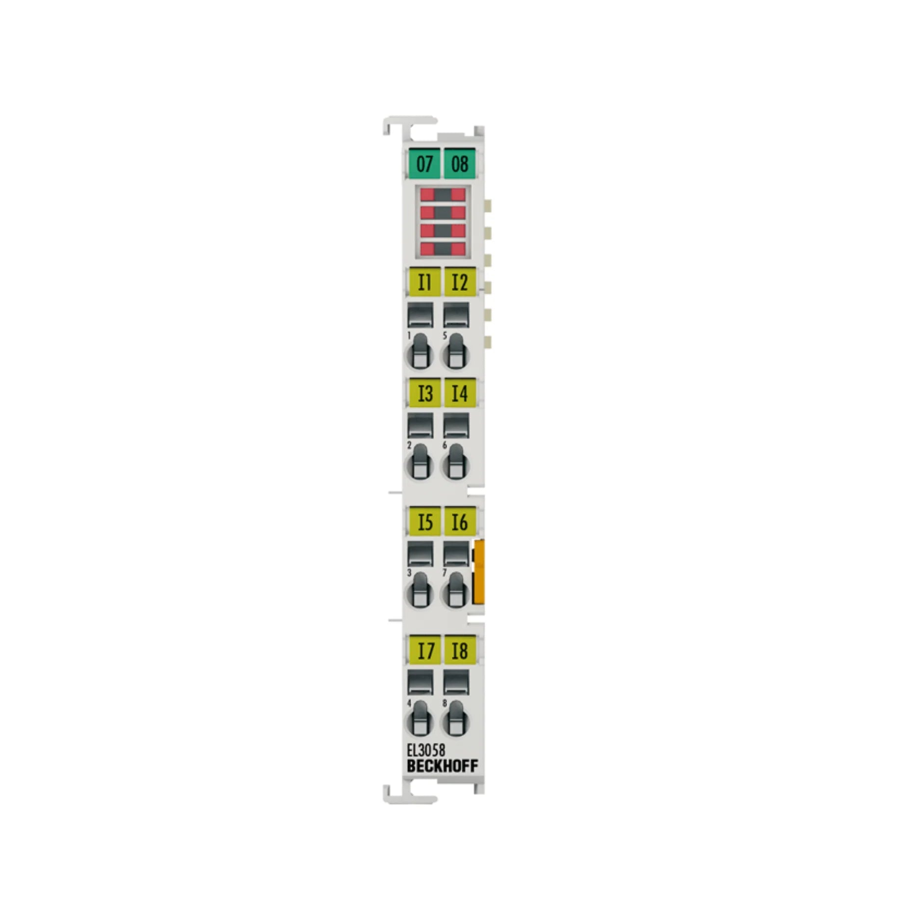 Beckhoff EL3058 8-channel analog input terminal 4–20 mA