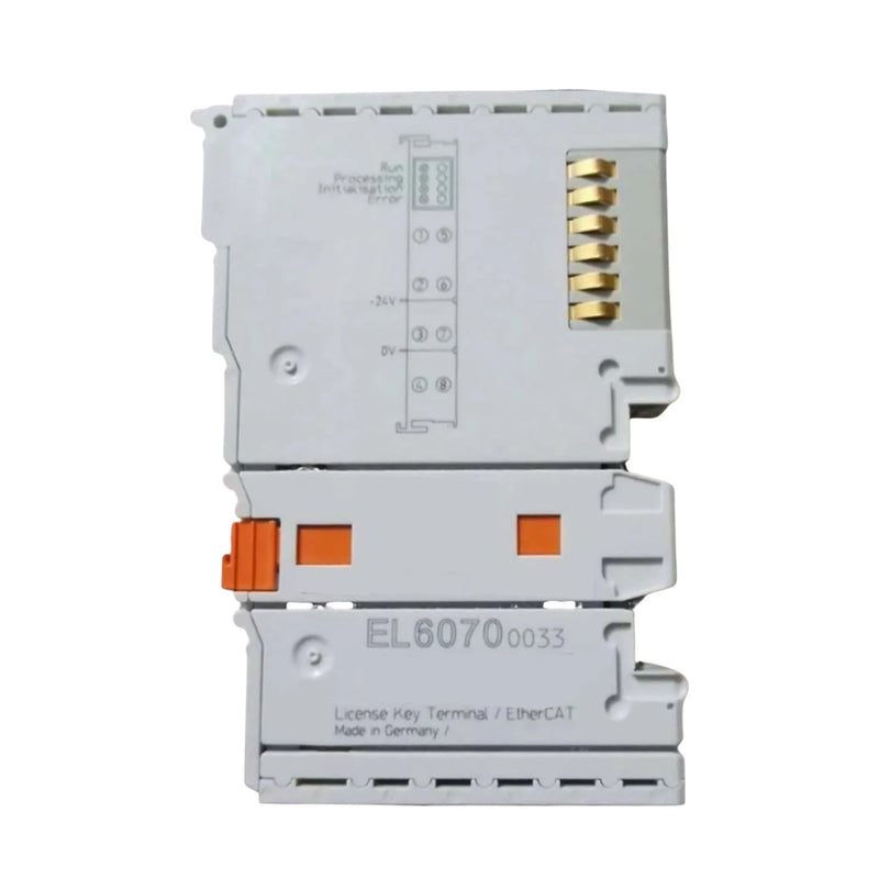Beckhoff EL6070 EtherCAT license key terminal TwinCAT 3.1