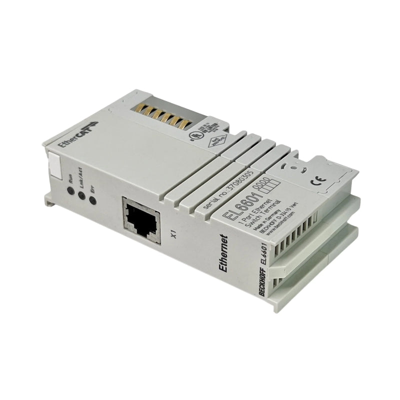 Beckhoff EL6601 EtherCAT Ethernet interface terminal 100Base-TX