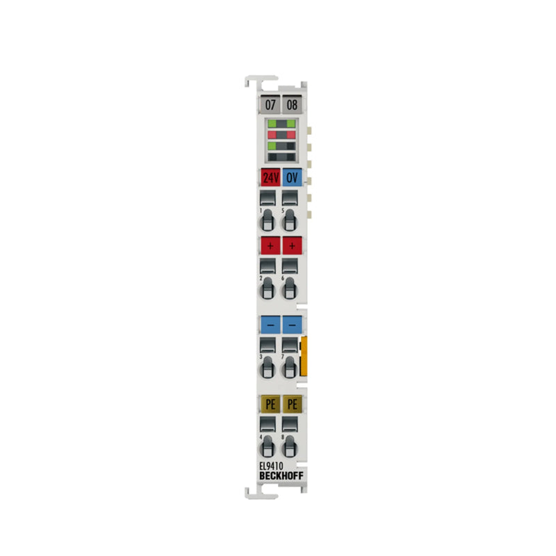 Beckhoff EL9410 power supply terminal for E-bus 24 V DC with diagnostics
