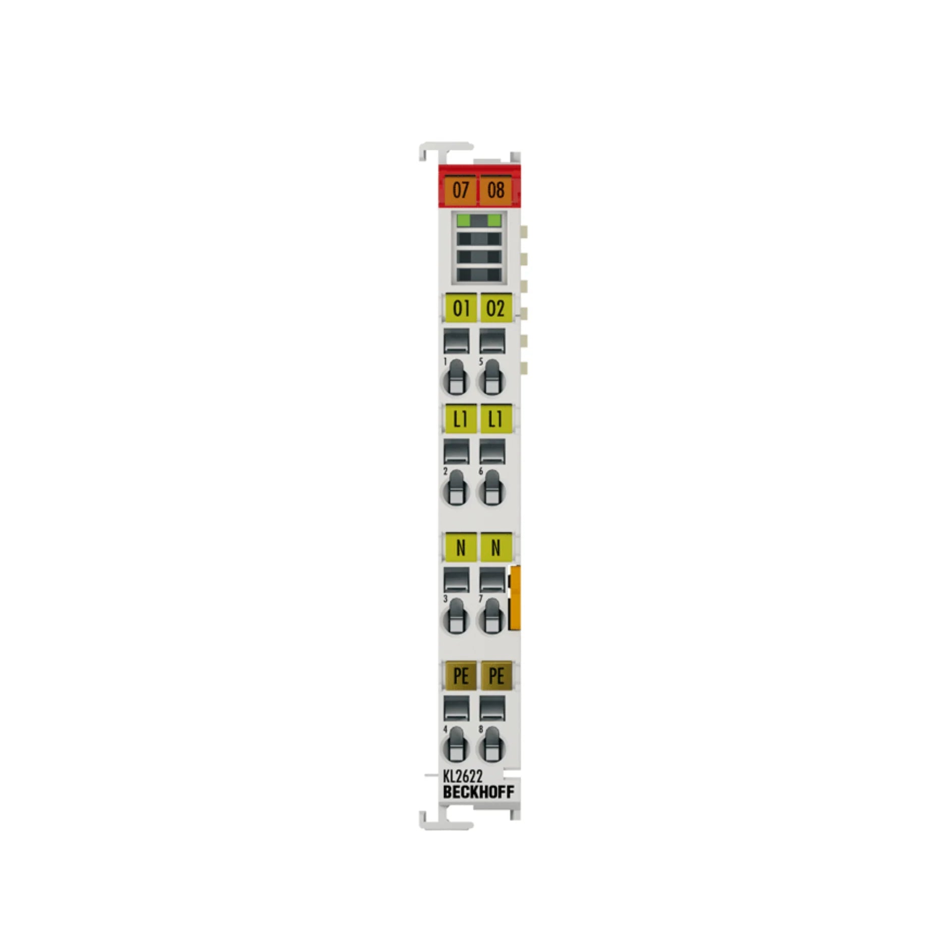 Beckhoff KL2622 2-channel relay output terminal 230 V AC 30 V DC