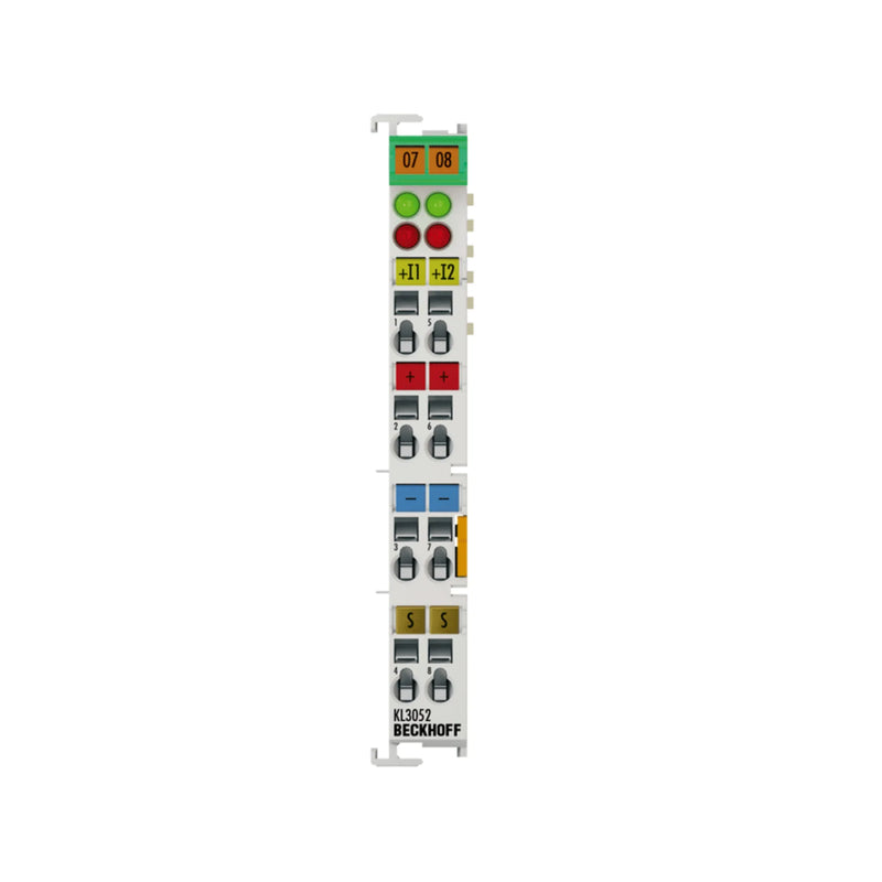 Beckhoff KL3052 2-channel analog input terminal ±10 V 0-10 V