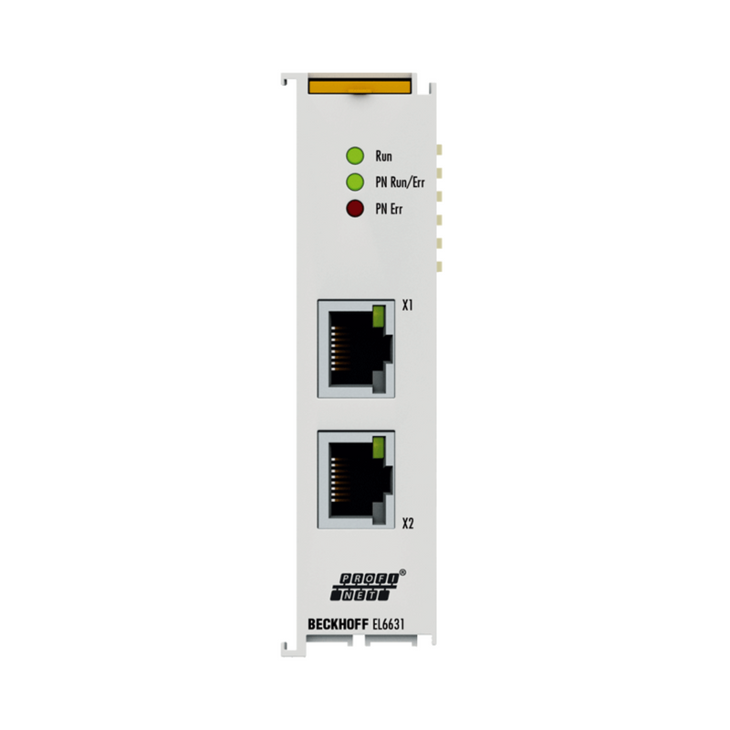 Beckhoff EL6631 PROFINET RT communication interface terminal 2 RJ45 ports