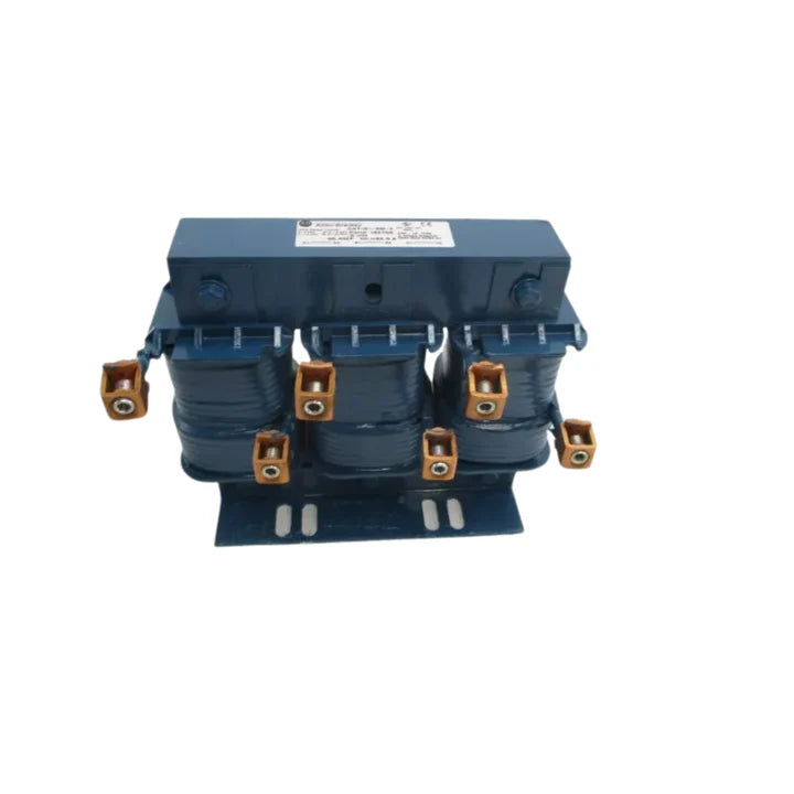 Allen-Bradley 1321-3R55-B 3-phase line reactor, 55A, 600V AC, 5% impedance, open type, for drive protection