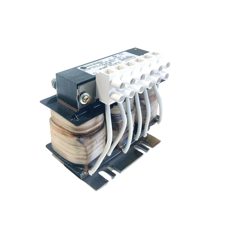 Allen-Bradley 1321-3R18-B 3-phase line reactor, 18A, 600V AC, open style for VFD protection