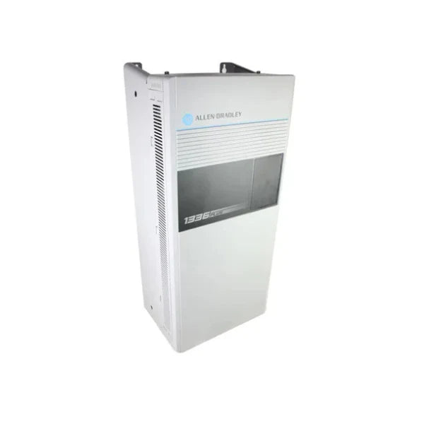1336S-B050-AA-DE 50 HP sensorless vector AC drive, 380–480V 3-phase input, NEMA Type 1 enclosure, panel mount.