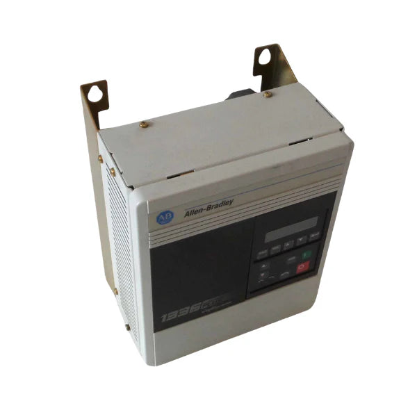 Allen-Bradley 1336S-BRF15-AE-DE4 AC drive, 1.5 HP, 380–480V, NEMA 1 enclosure, dynamic braking, 1336 PLUS series.