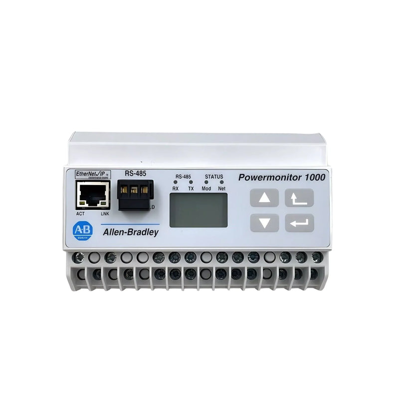 Allen-Bradley 1408-TS3A-ENT 3-phase Ethernet power monitor, Class 0.2S, DIN rail mount
