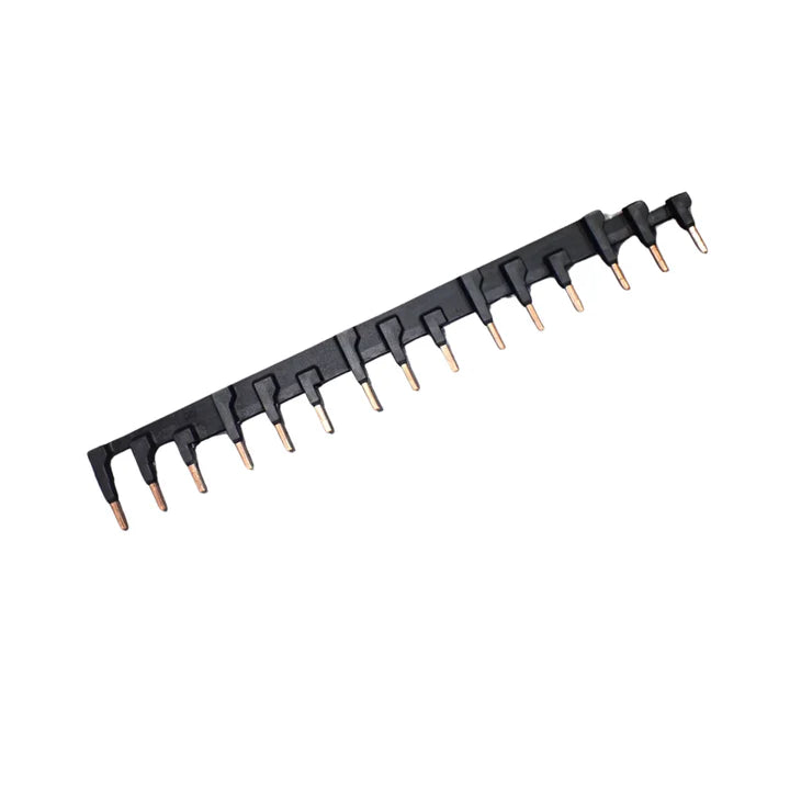 Allen-Bradley 140M-C-W455N 3-phase busbar link, 45mm spacing, supports 5 140M-C/D breakers, communication-ready