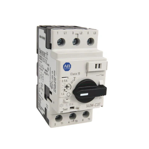Allen-Bradley 140M-C2E-C32 3-pole motor protection circuit breaker, 32A, thermal-magnetic, IEC, 45 mm