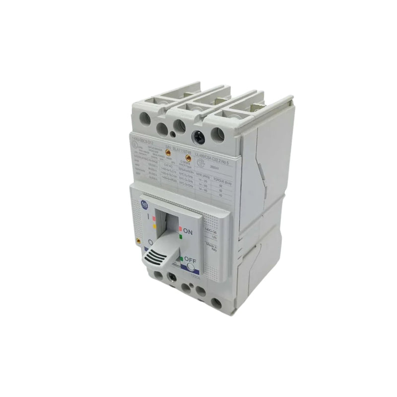 Allen-Bradley 140G-G6C3-D10 molded case circuit breaker, 1000A, 3-pole, thermal-magnetic, G-frame