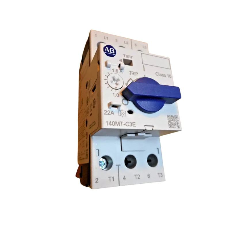 Allen-Bradley 140MT-C3E-B16 motor protection breaker, 1.0–1.6 A, 3-pole, Frame Size C