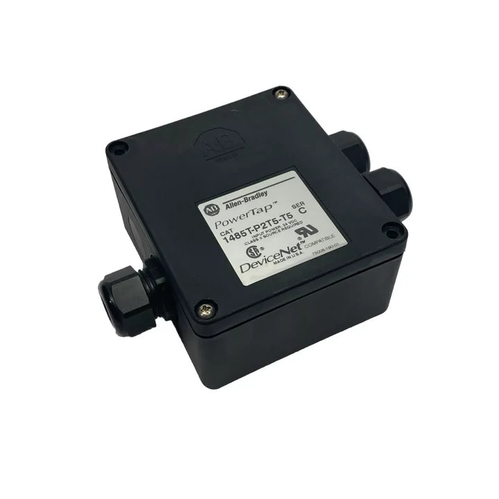 Allen-Bradley 1485T-P2T5-T5 DeviceNet T-port tap, 5-pin mini-style, trunk and drop, IP67
