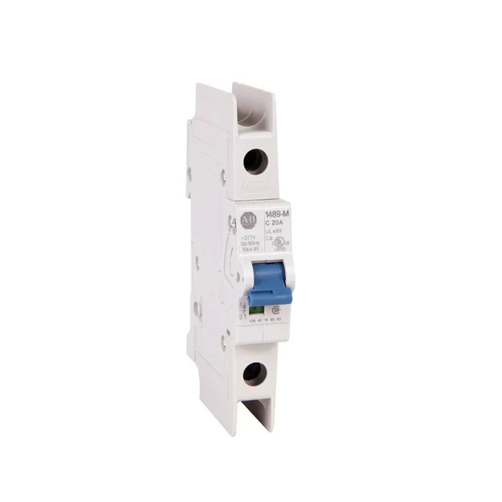 Allen-Bradley 1489-M1C200 miniature circuit breaker, 1-pole, 200A, C curve, DIN rail, UL 489