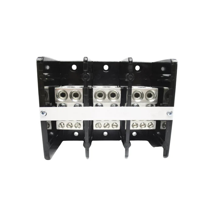 Allen-Bradley 1492-PD3263 3-pole 175A power distribution block, 600V, 1 input to 6 outputs, panel mount