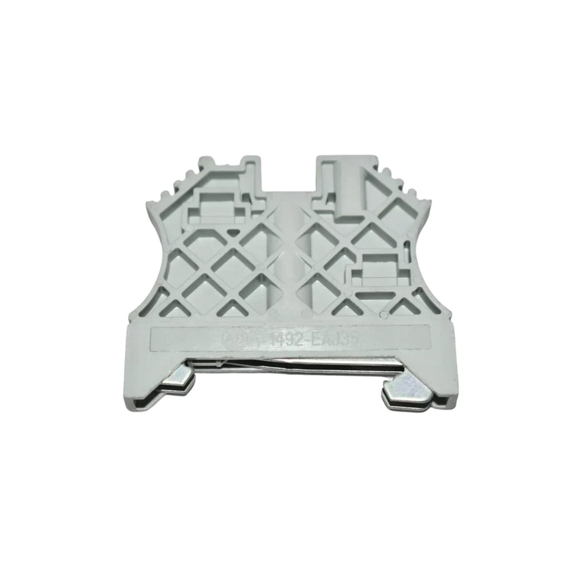 Allen-Bradley 1492-EAJ35 DIN rail end anchor, snap-on, gray, for 35mm rail, terminal block accessory