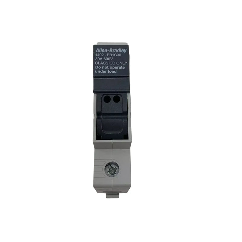 Allen-Bradley 1492-FB1C30 circuit breaker, 1-pole, 30A, C curve, DIN rail mount, UL 489 rated