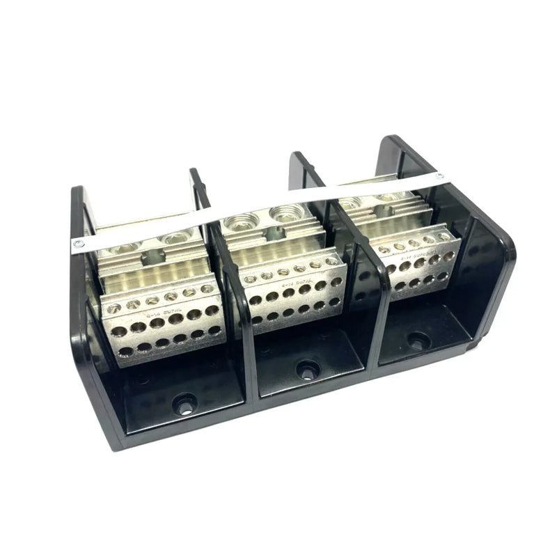Allen-Bradley 1492-PD32127 power distribution block, 760A, 3-pole, aluminum connectors, 600V AC/DC