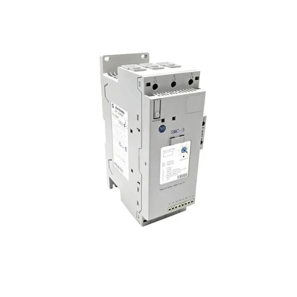 SMC-3 soft starter, 85A, 200–480V AC, 24V DC control, open type motor controller.