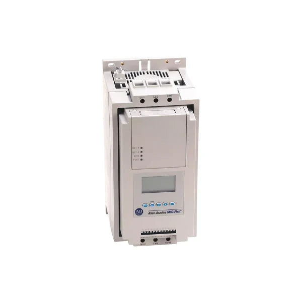 Allen-Bradley 150-F251NBD SMC-Flex soft starter, 251A, 200–480V, open type, no bypass, Frame 5.
