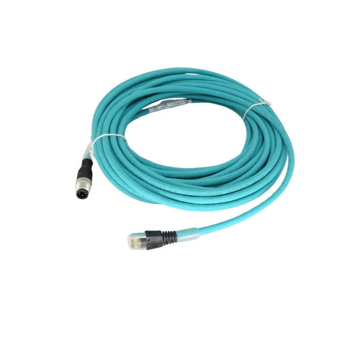 Allen-Bradley 1585D-M4TBJM-10 Ethernet/IP M12 D-code to RJ45 cable, 10m, shielded, IP67 rated