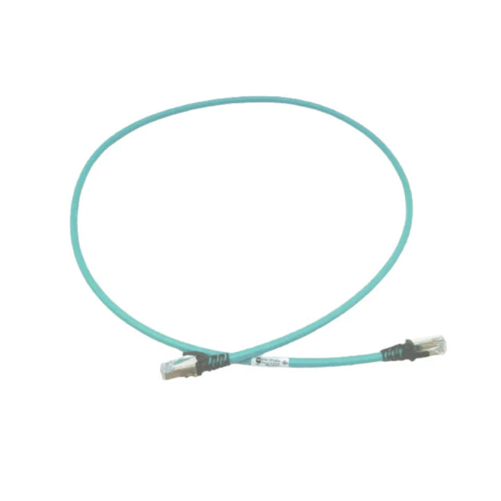 Allen-Bradley 1585JM8CBJM1 Ethernet cable, Cat 5e, 1m, shielded, M12 D-code to RJ45, industrial-grade