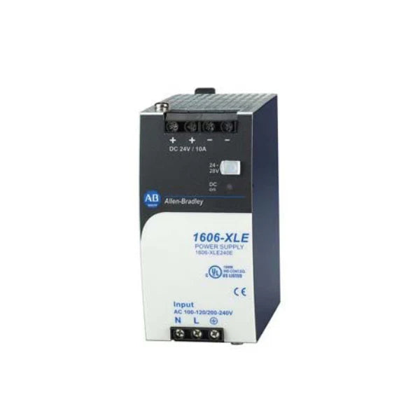 power supply, 24V DC, 10A, 240W, 85–264V AC input, compact, high-efficiency industrial power unit.