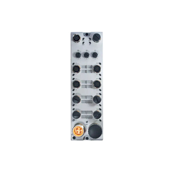 Allen-Bradley 1732E-16CFGM12QCR ArmorBlock I/O, 16-point, EtherNet/IP, IP67, M12 connectors, configurable input/output.