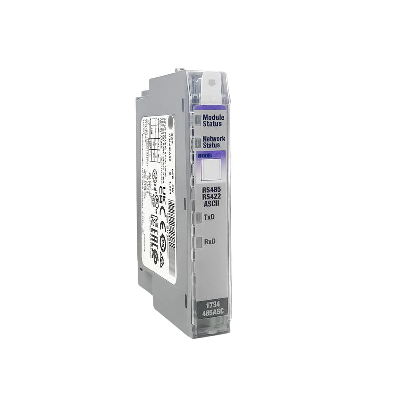 Allen-Bradley 1734-485ASC RS-485 ASCII communication module, POINT I/O, DIN rail, serial interface