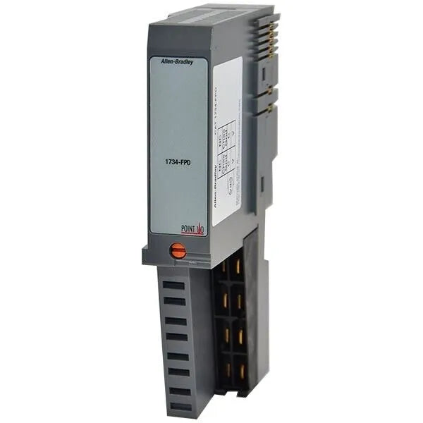 Allen-Bradley 1734-FPD field power distribution module for POINT I/O, 24V DC, isolates and distributes field power for modular I/O systems.