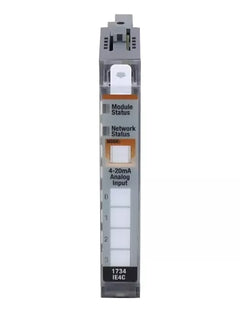 Allen-Bradley 1734-IE4C 4-channel analog input module, 4–20 mA, 16-bit, POINT I/O compact design for distributed control systems.