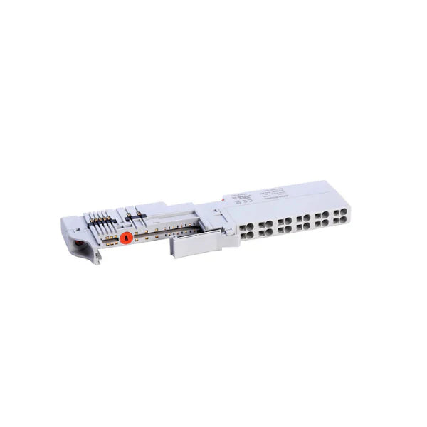 terminal base, 3-wire, screw clamp, 12-position, DIN rail mount, for POINT I/O modules.