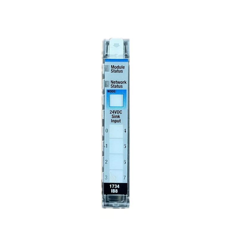 Allen-Bradley 1734-IB8K POINT I/O input module, 8-point, 24V DC sink, keyed, DIN rail mount