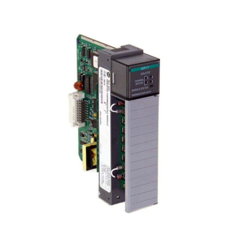 Allen-Bradley 1746-IO8 digital I/O module, 4 inputs 4 outputs, 24V DC, SLC 500