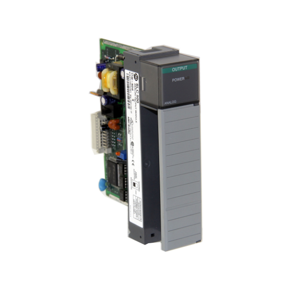 Allen-Bradley 1746-NIO4I analog I/O module, 2 in / 2 out, voltage and current, for SLC 500.