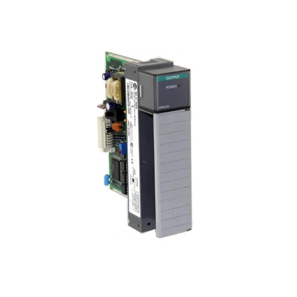 Allen-Bradley 1746-NIO4V SLC 500 analog combination I/O module, 2 voltage inputs and 2 voltage outputs, high-accuracy industrial automation solution.