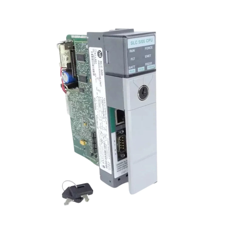 Allen-Bradley 1747-L552/C SLC 5/05 Series C processor, 32K, Ethernet, DH-485, RSLogix 500