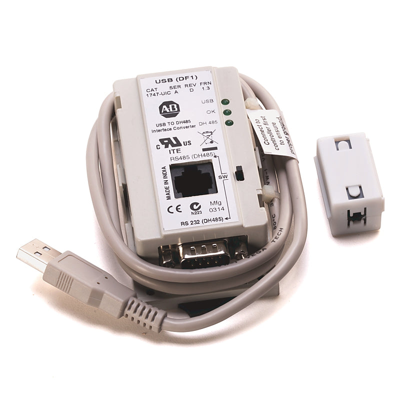 Allen-Bradley 1747-UIC interface module with reliable industrial-grade design.