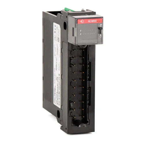 Allen-Bradley 1756-IA16I ControlLogix AC input module, 16 individually isolated 120V AC inputs, chassis mount, open-style design.