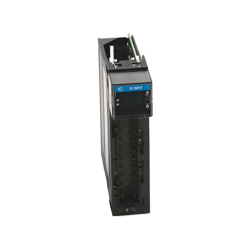 Allen-Bradley 1756-IB16 16-point ControlLogix digital input module with 10–31.2V DC sinking input and LED status indicators.