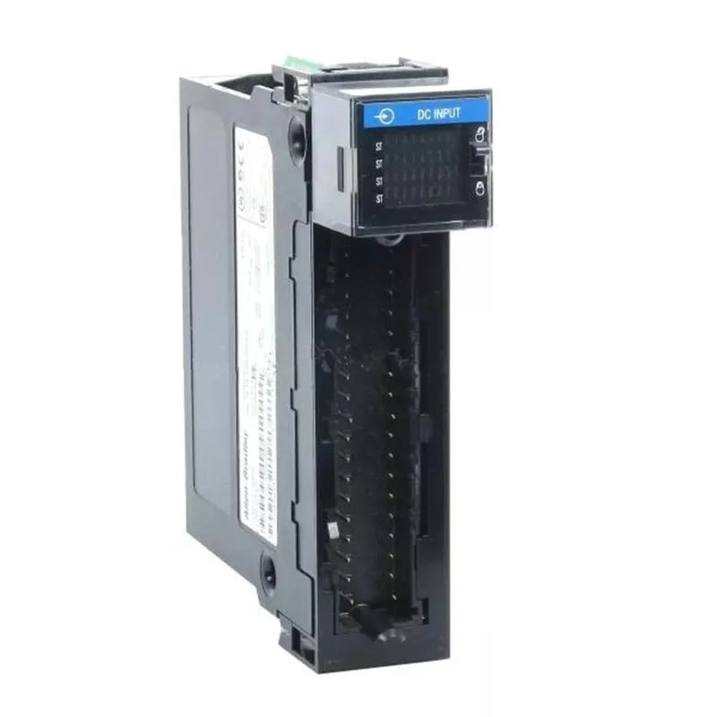 Allen-Bradley 1756-IB32 32-channel digital input module, 24V DC sinking, for ControlLogix systems, high-density and chassis-mounted.
