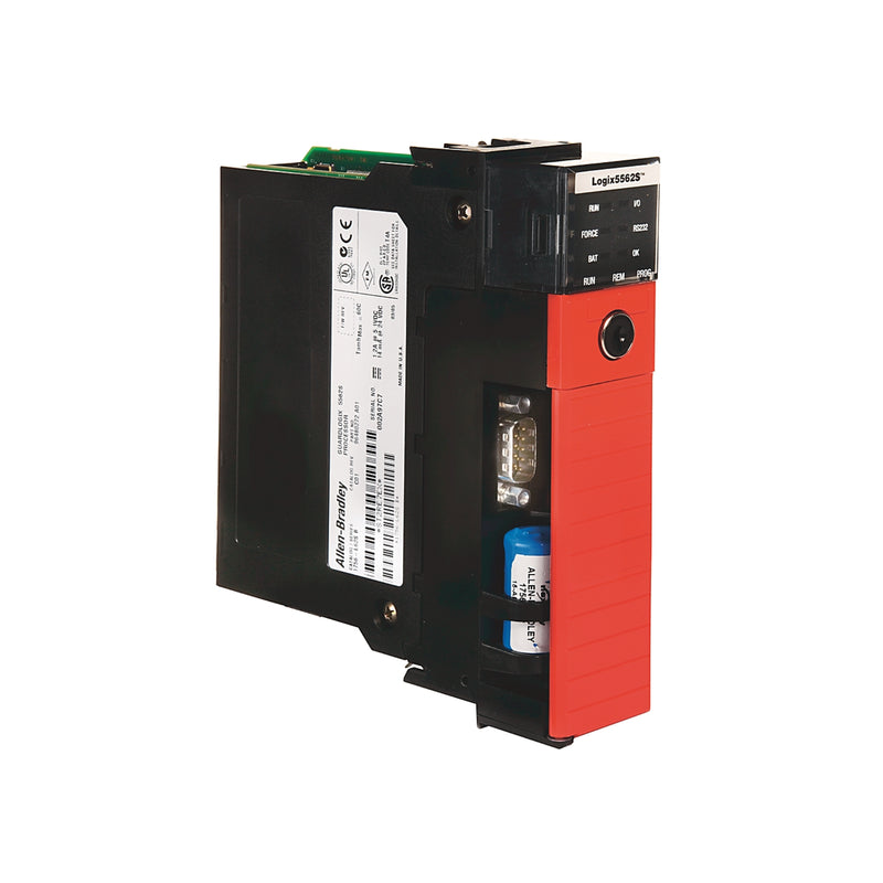 Allen-Bradley 1756-L62S ControlLogix safety controller with 2 MB memory for industrial safety systems.