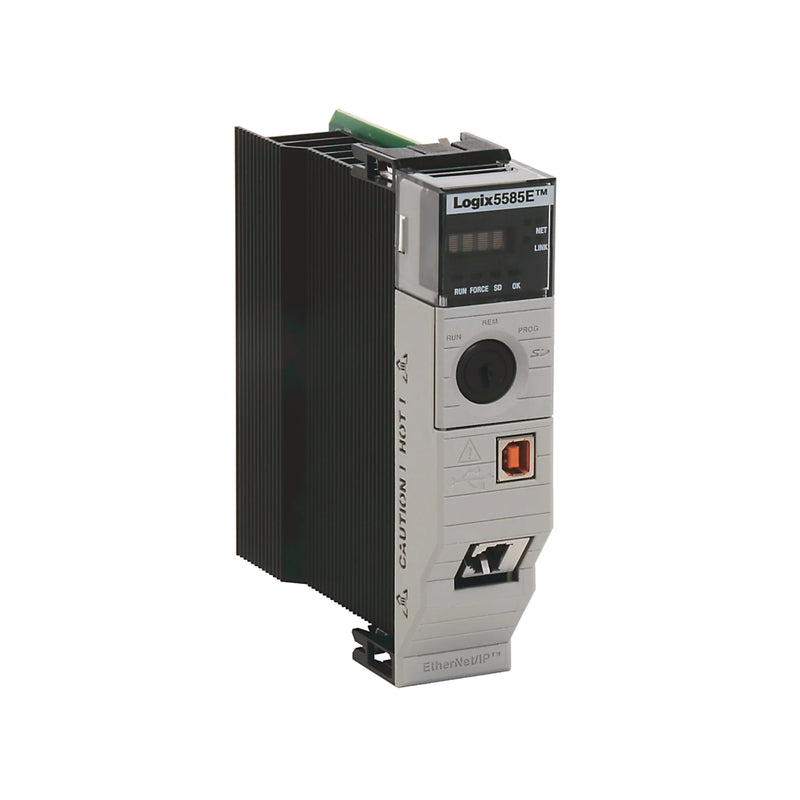 Allen-Bradley 1756-L81EK processor, 10MB memory, ControlLogix 5580, conformal coated, dual Ethernet